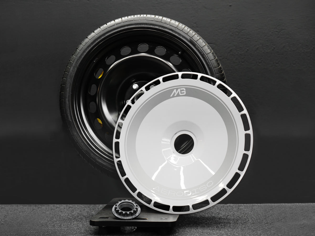 MG Line Aerodisc Kit for 19" Steel Wheels — 8.5J ET40, 5x112
