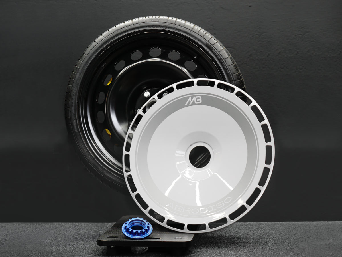 MG Line Aerodisc Kit for 19" Steel Wheels — 8.5J ET40, 5x112
