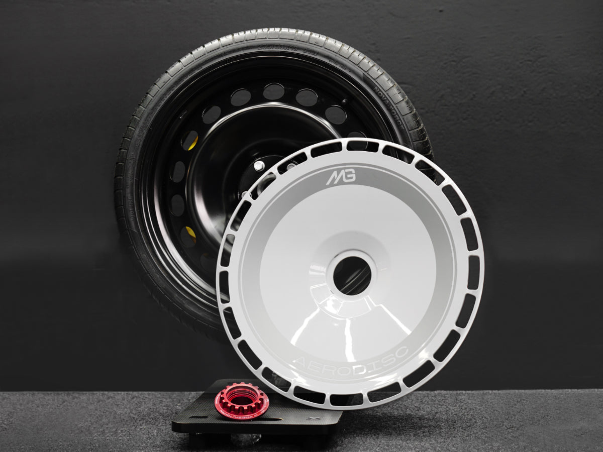 MG Line Aerodisc Kit for 19" Steel Wheels — 8.5J ET40, 5x112