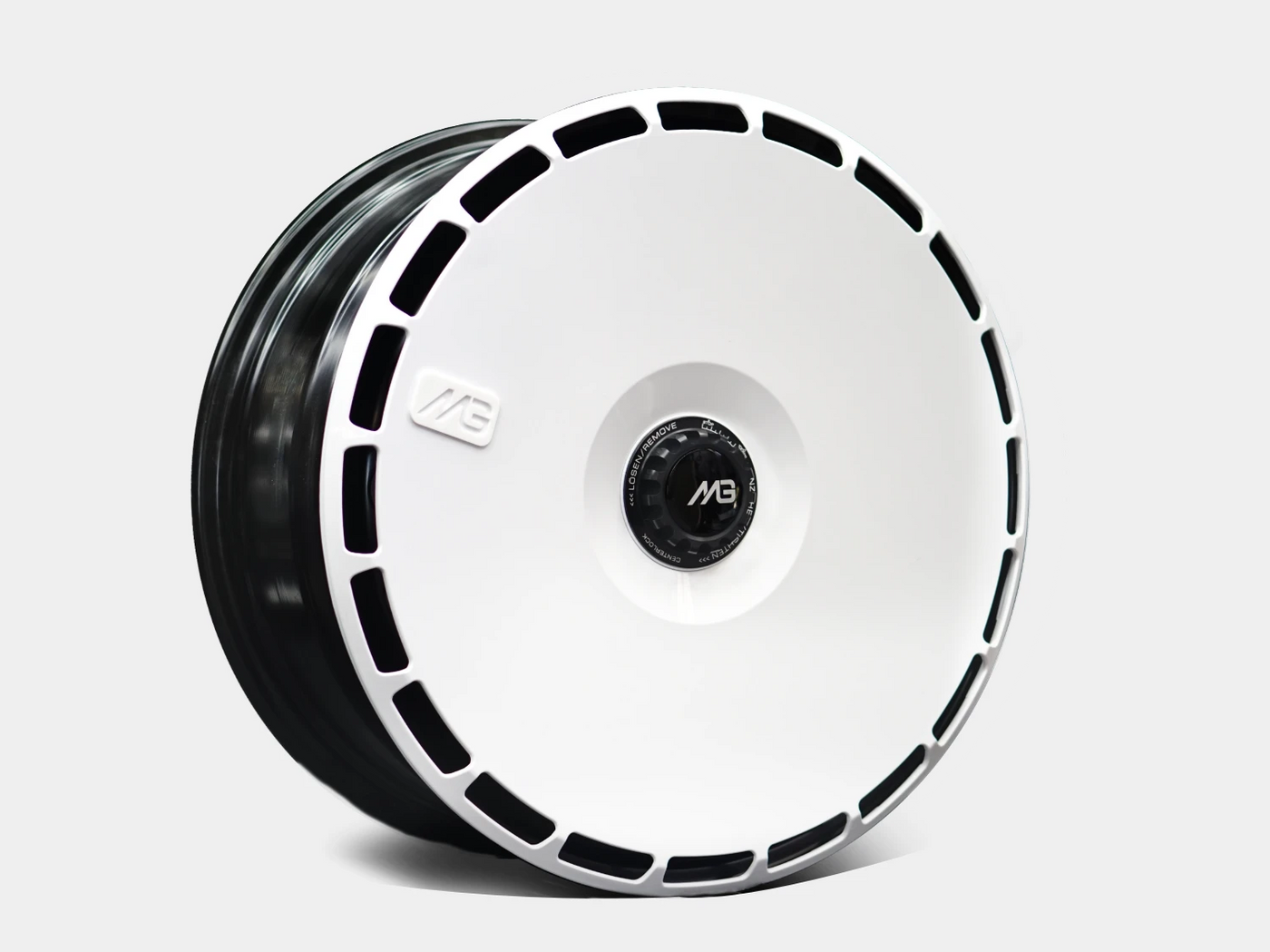 MG Line Aerodisc Kit for 19" Steel Wheels — 8J ET45, 5x112