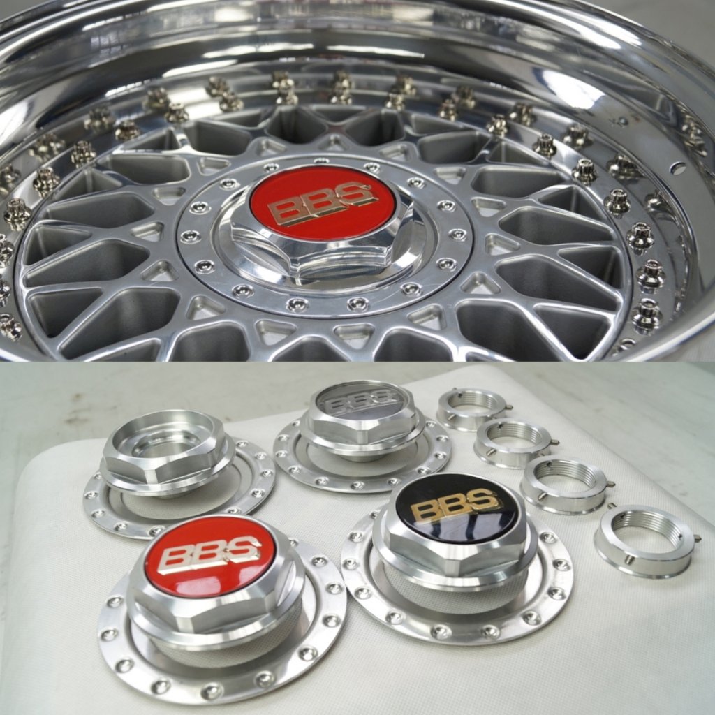 MG Hex Nut & Plate Conversion Kit – BBS RM 4x100 4x108 4x114 (15" & 16")