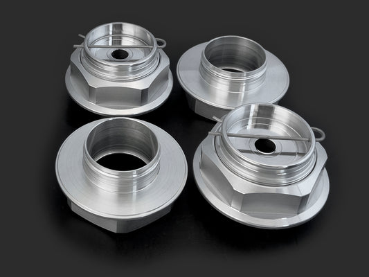 MG Hex Nut Kit V2 – CNC Machine Finish (Fits BBS RS, RSII, RC)
