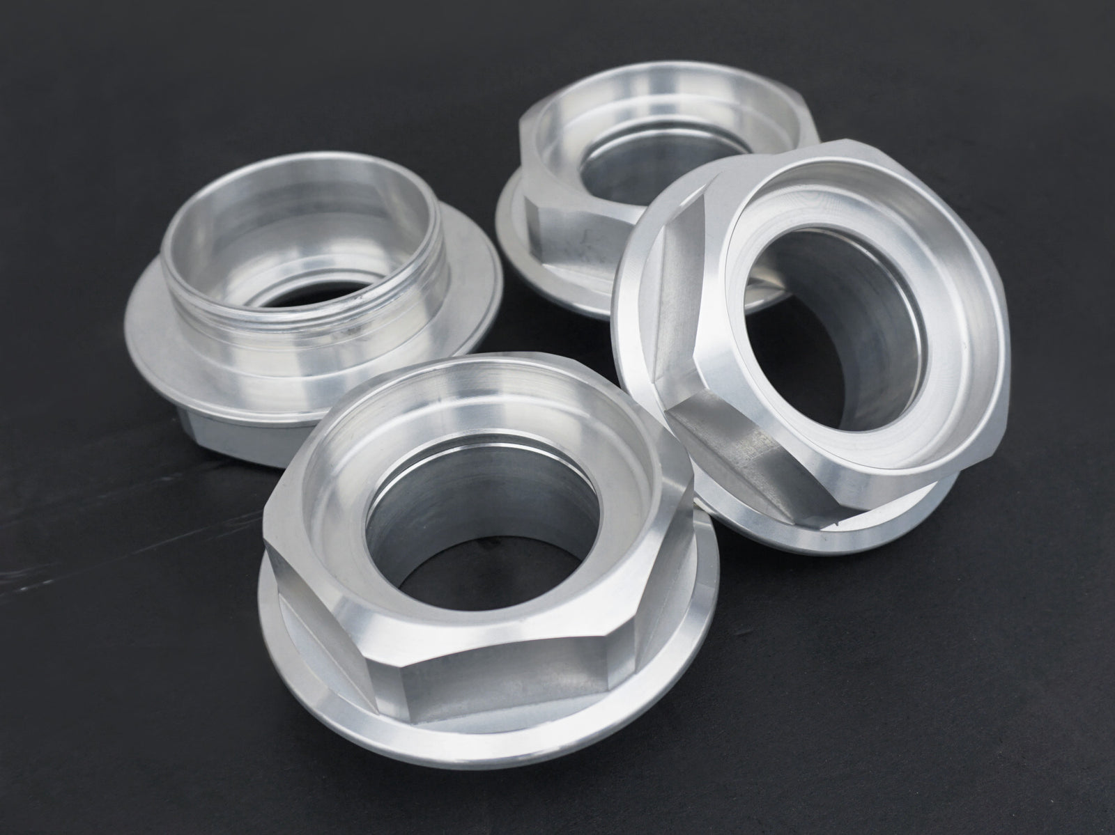 MG Hex Nut – CNC Machine Finish (Fits BBS RS, RSII, RC)