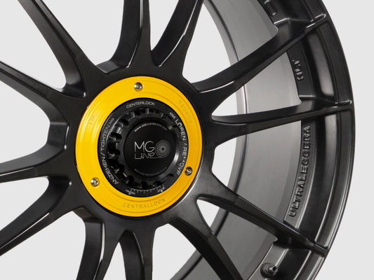 MG Centerlock Kit V1 YELLOW RACING for OZ Ultraleggera