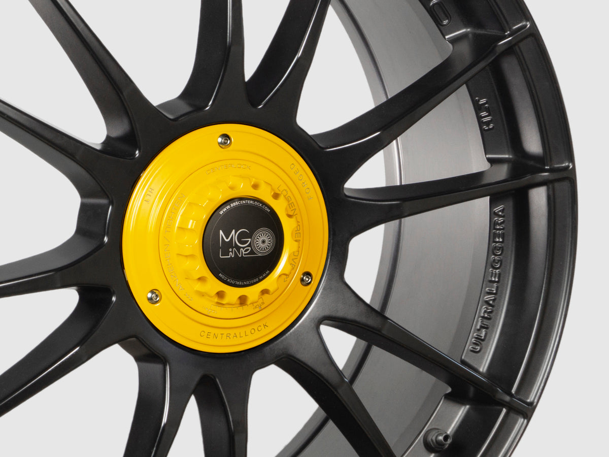 MG Centerlock Kit V1 YELLOW RACING for OZ Ultraleggera